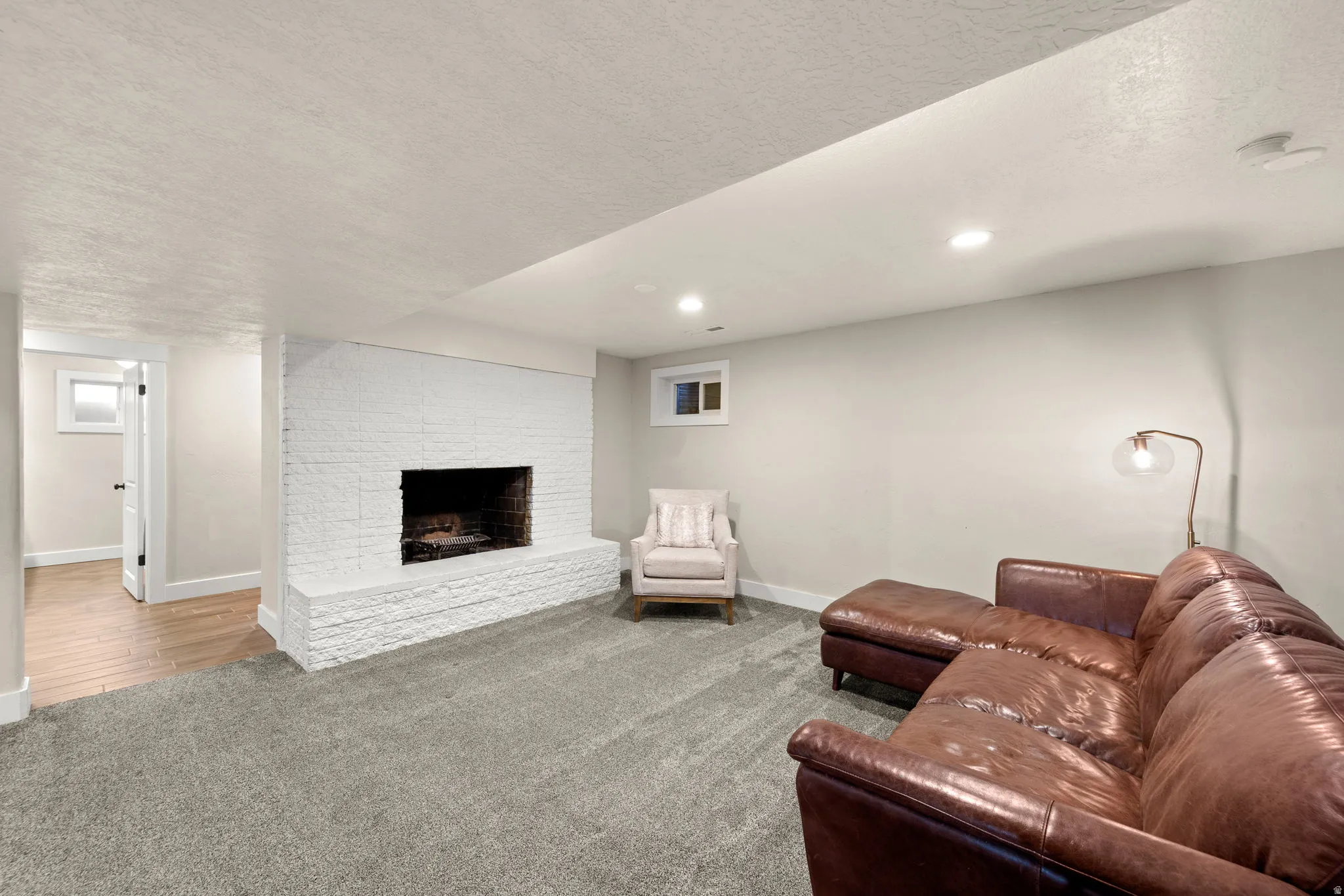 Mother in Law Apartment Living Area.  Spacious and Light! Relaxing!
