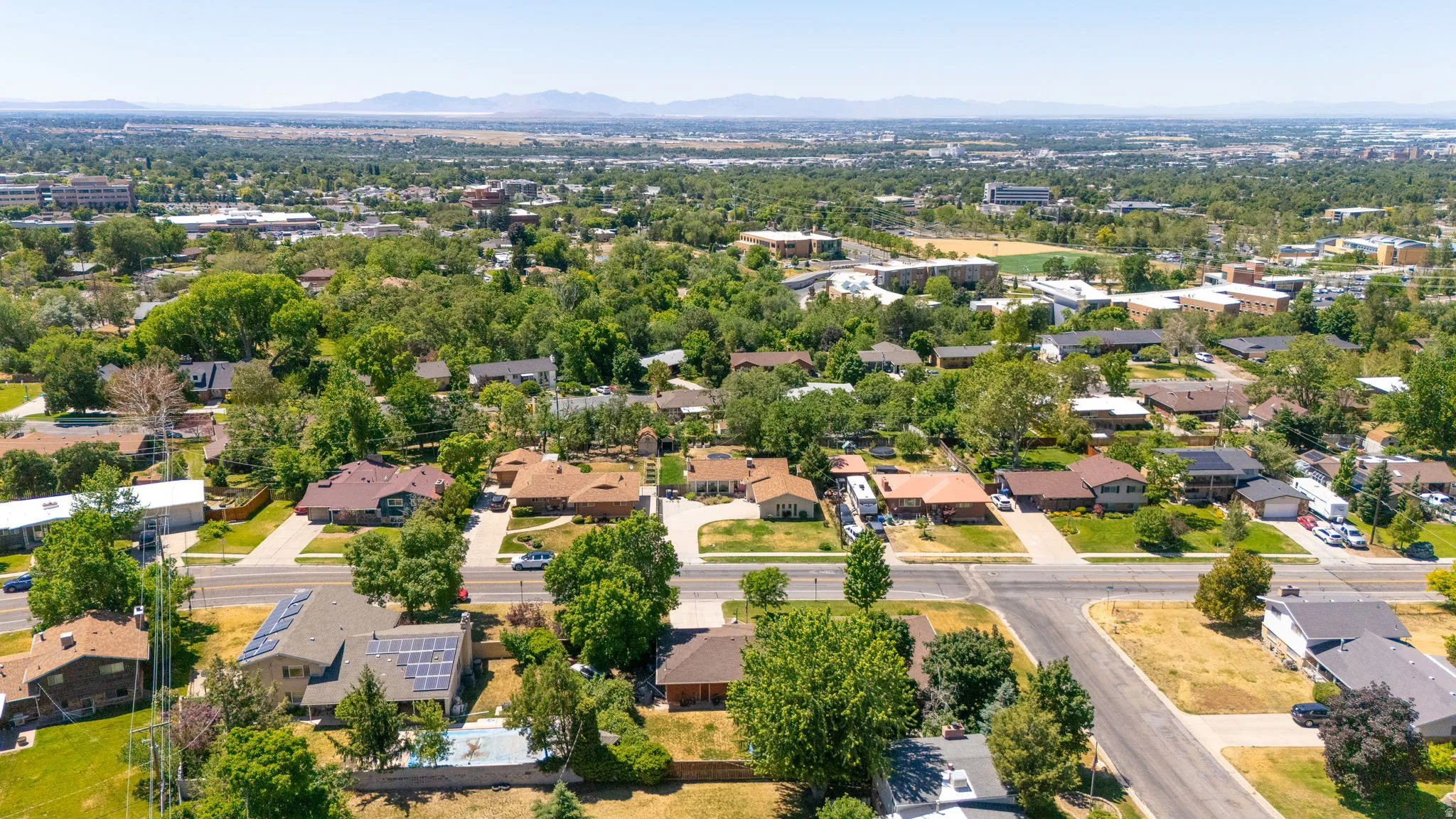 Mountain  Aerial View  West looking over city!  Close to Shopping, Medical, Restaurants!