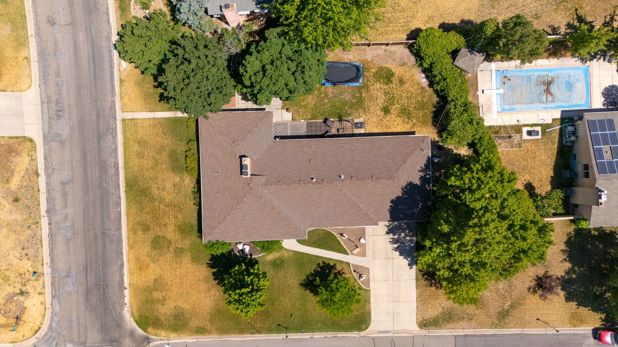 Large Lot & Home!
