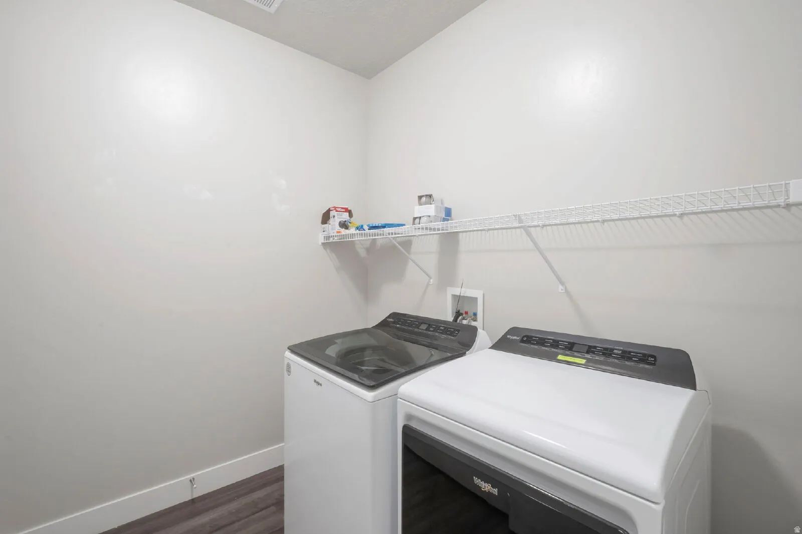 Dedicated laundry area