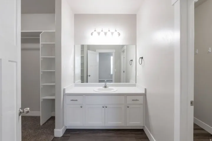 Primary bathroom vanity