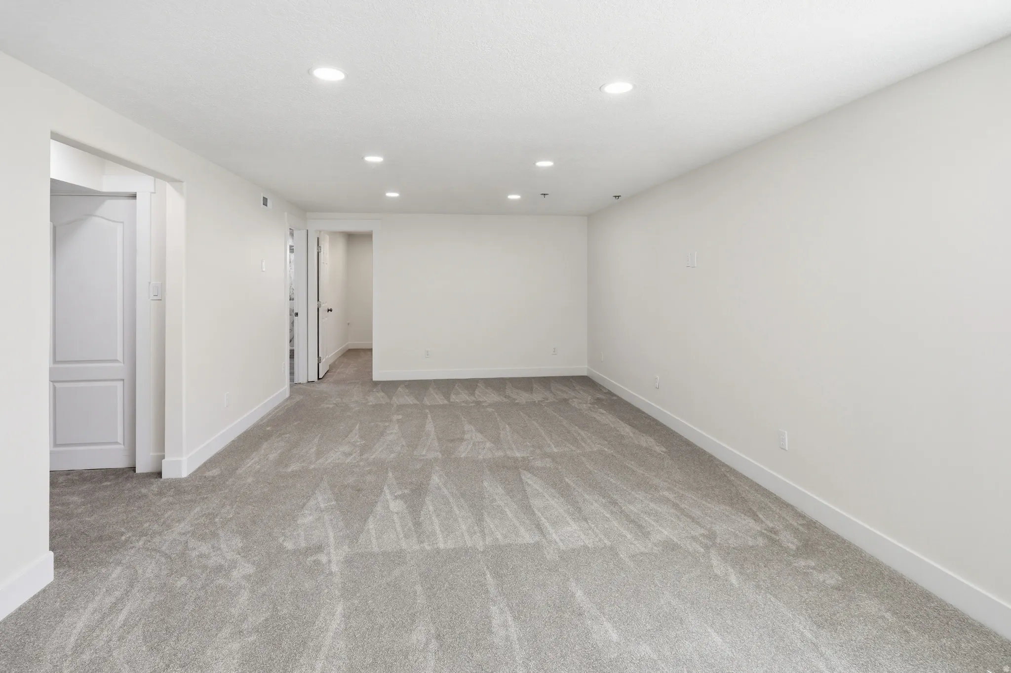 basement family room