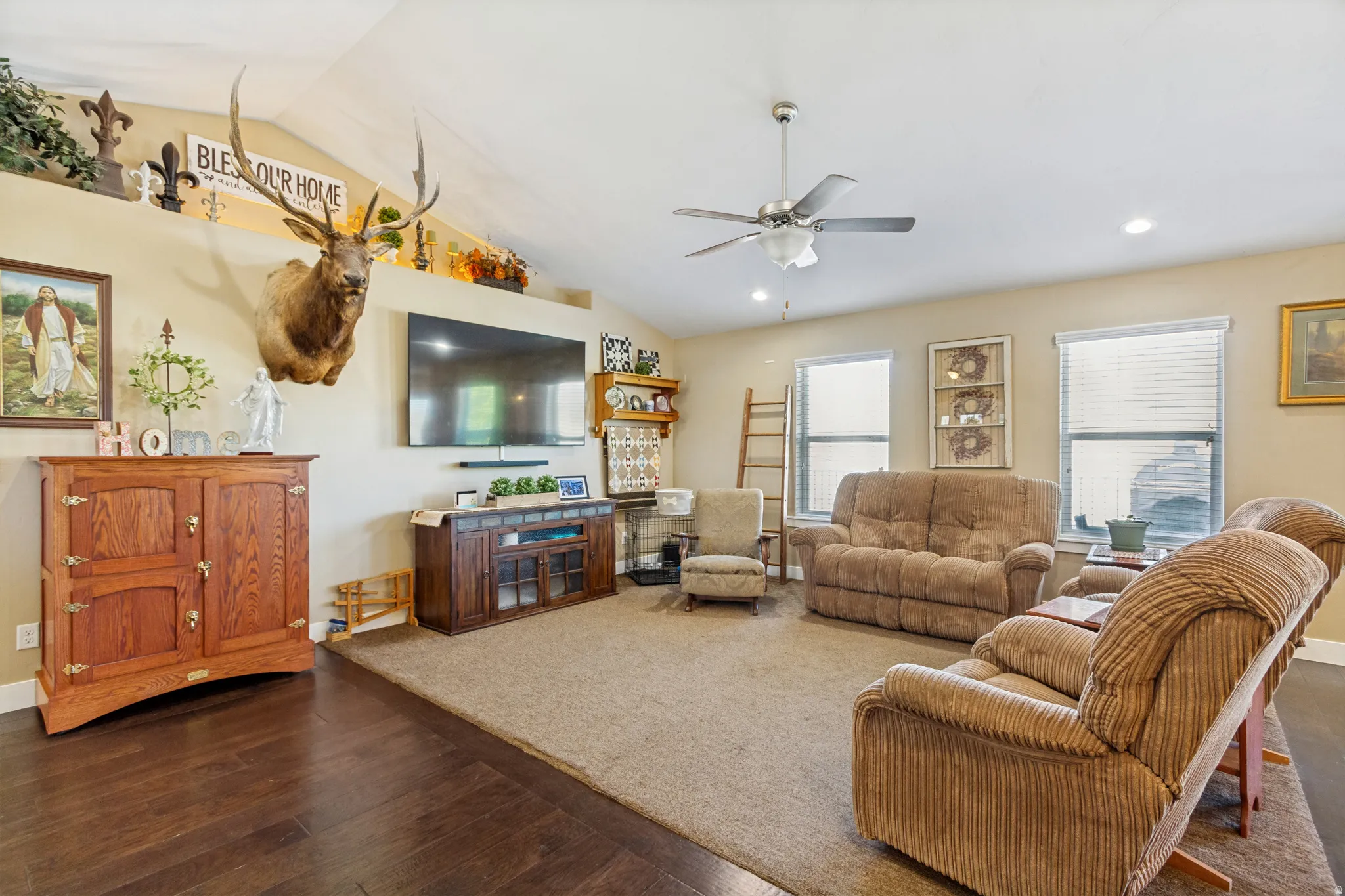 Vaulted ceilings