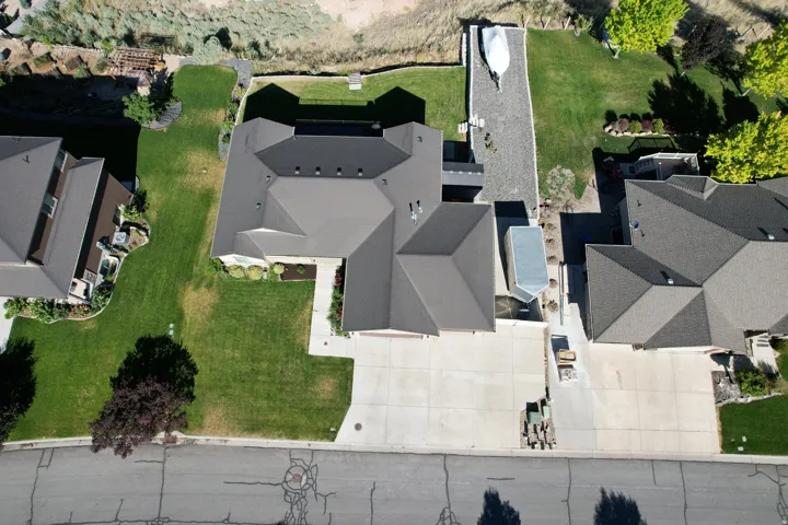Arial of lot