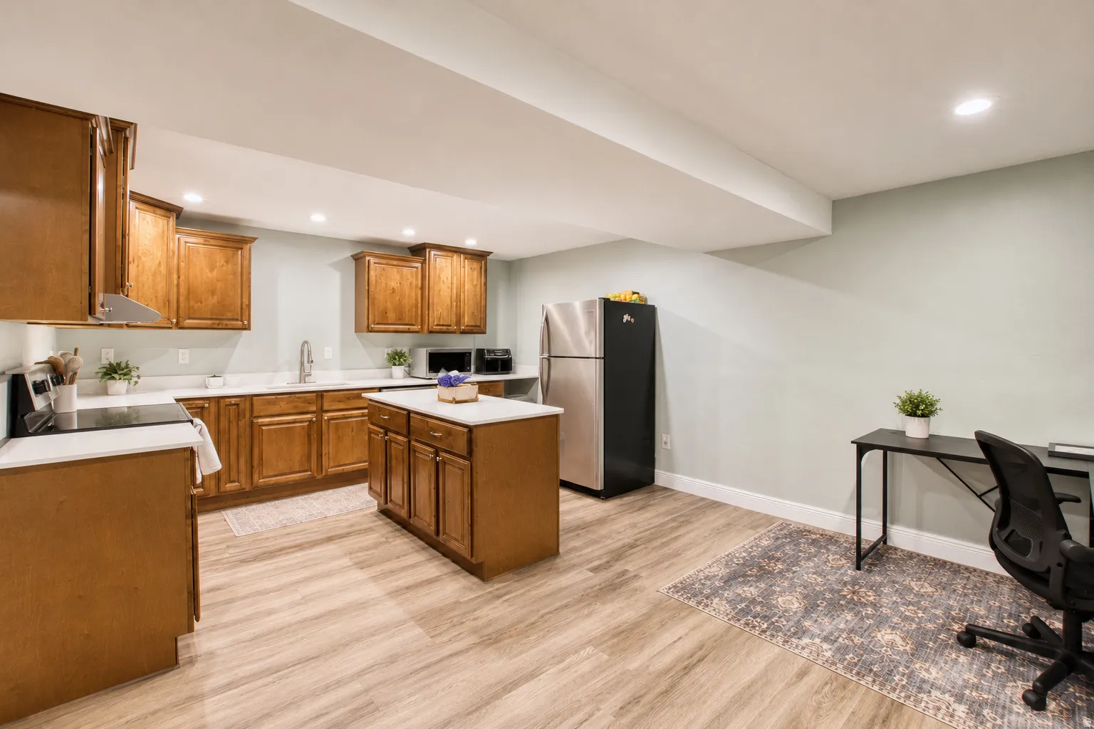 Basement Apartment Kitchen