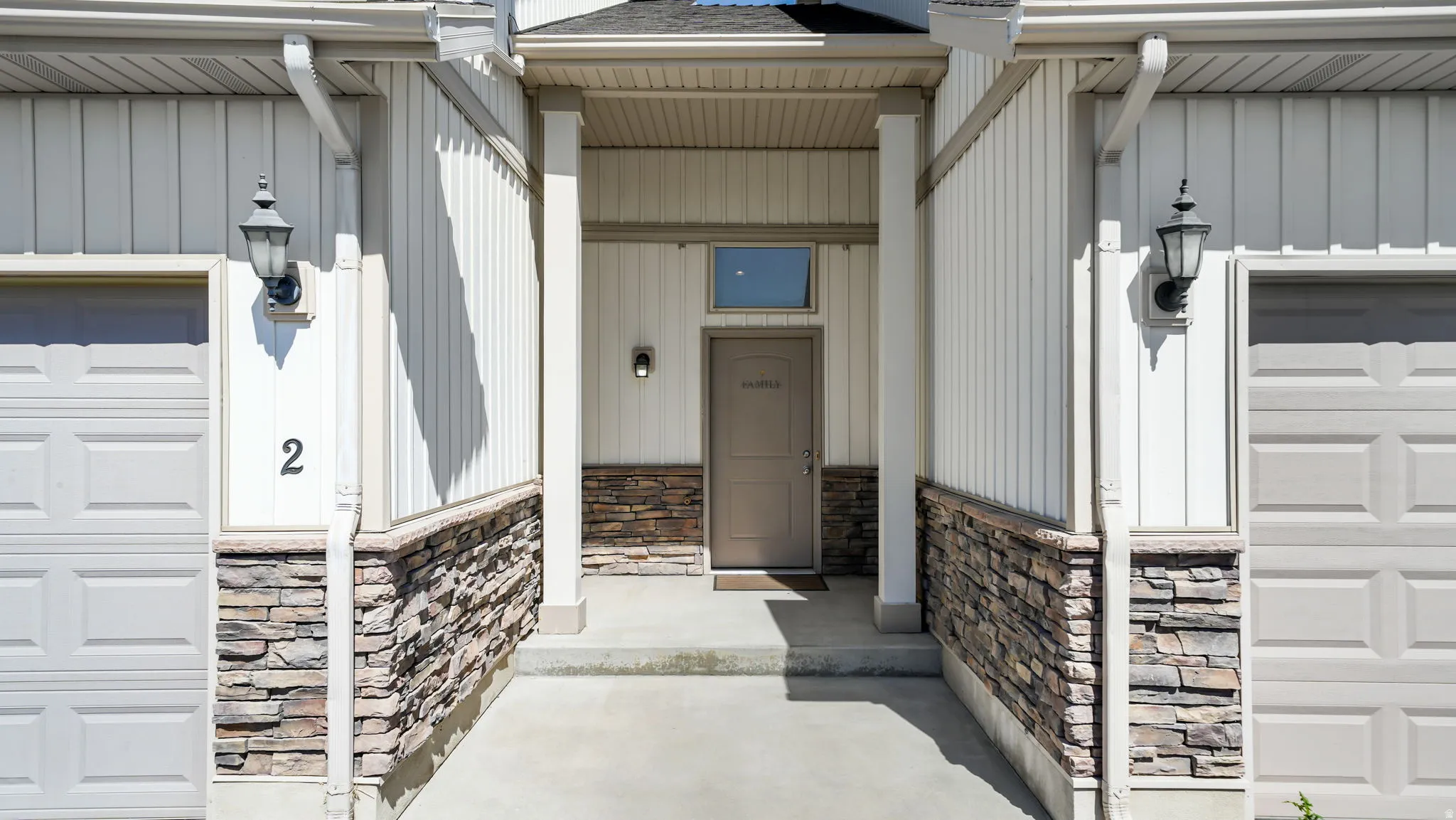 Exterior entry
