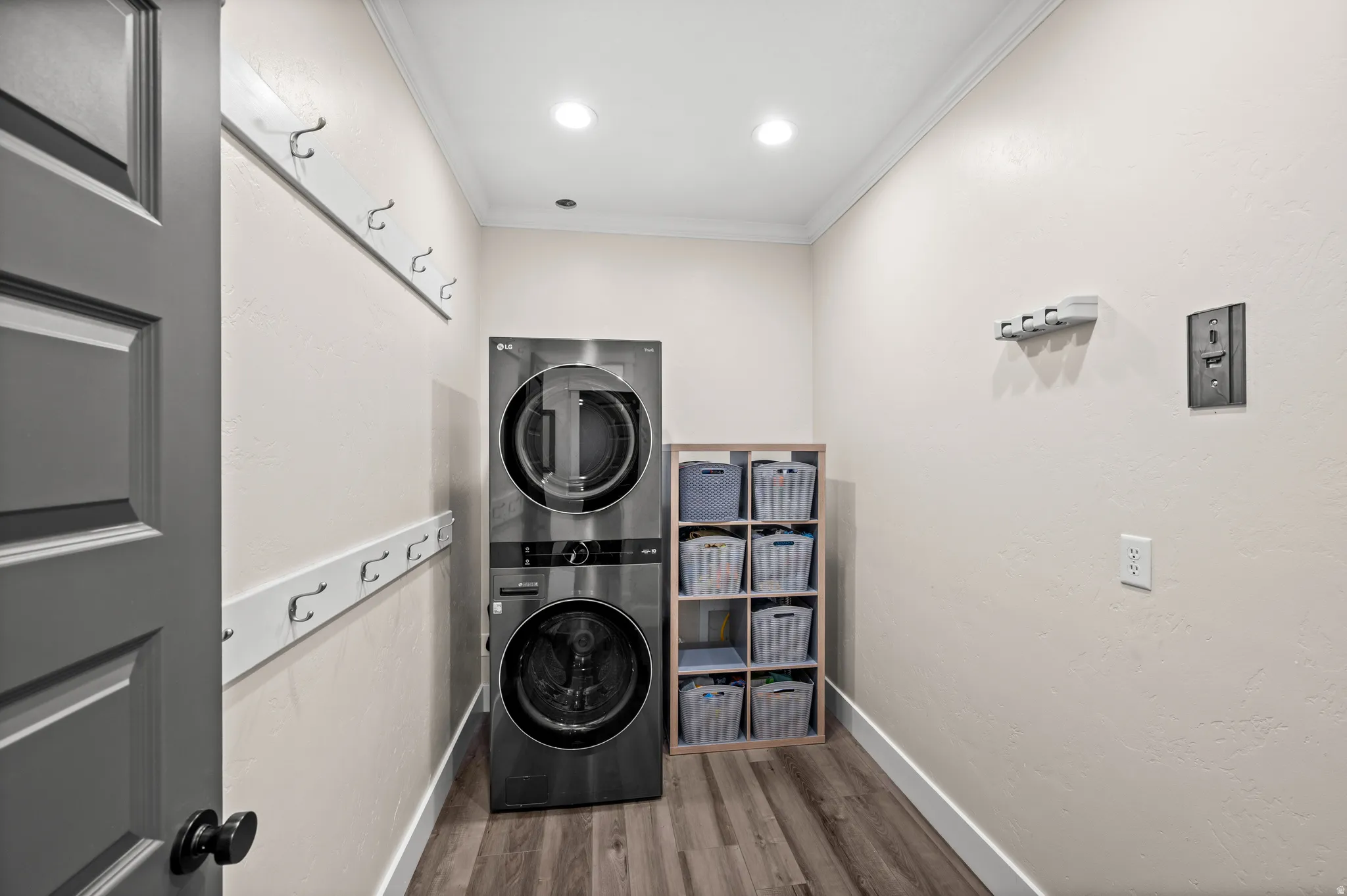Main floor dedicated laundryroom.