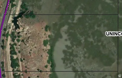 Plat Map. Illustrating the boundaries of the property and its surrounding terrain