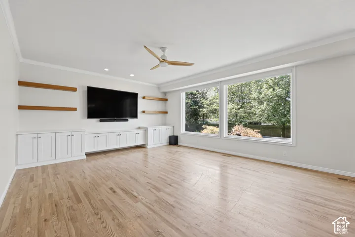Hardwood-style flooring throughout