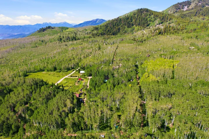 Expansive mountain property with a remote setting