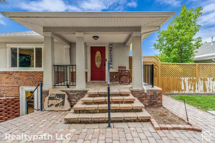 Exterior entry