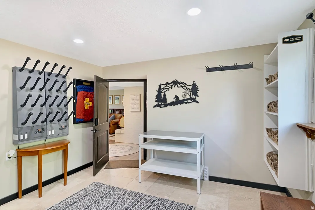 Lower Suite Entrance with Mudroom & Laundry