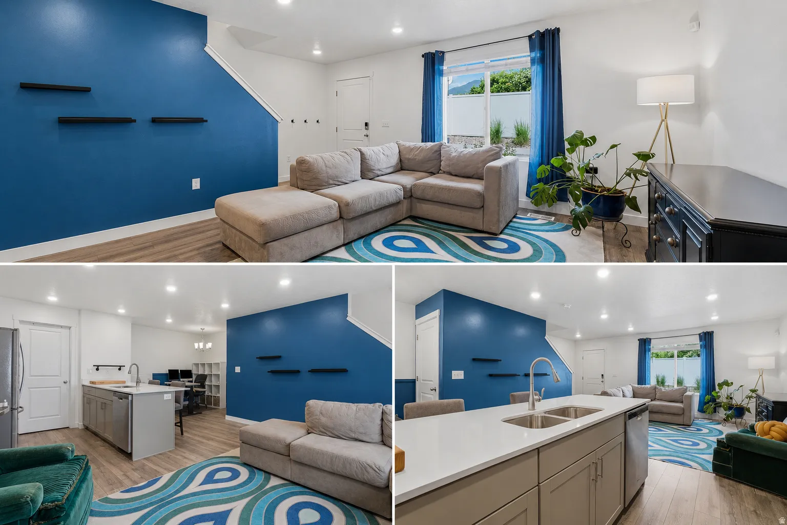 Property Interior. Presenting general living areas with various furnishings and fixtures