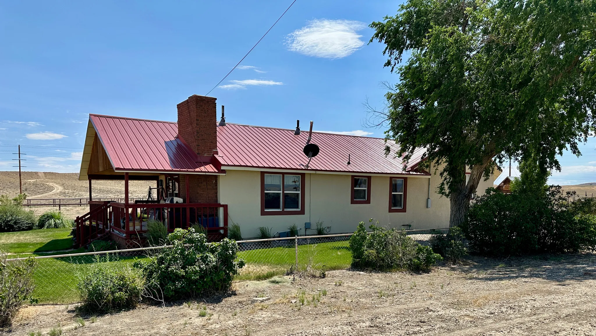 New metal roof installed 1 yr ago