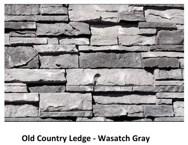 Example of Exterior stone to be used