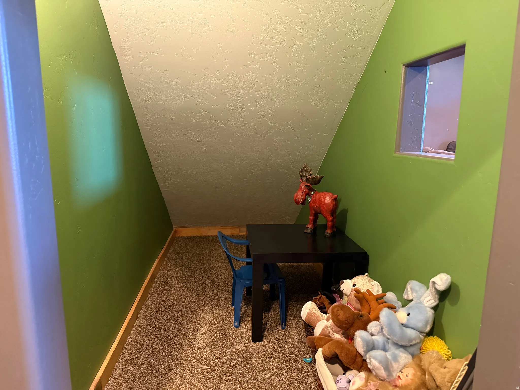 Play area under the stairs