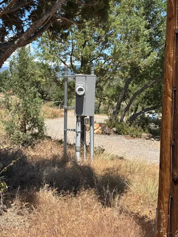 Utility meter for lot 209, meter for lot 208 could be added to this box. Buy both lots and no need to worry about adding electrical lines to lot 208.