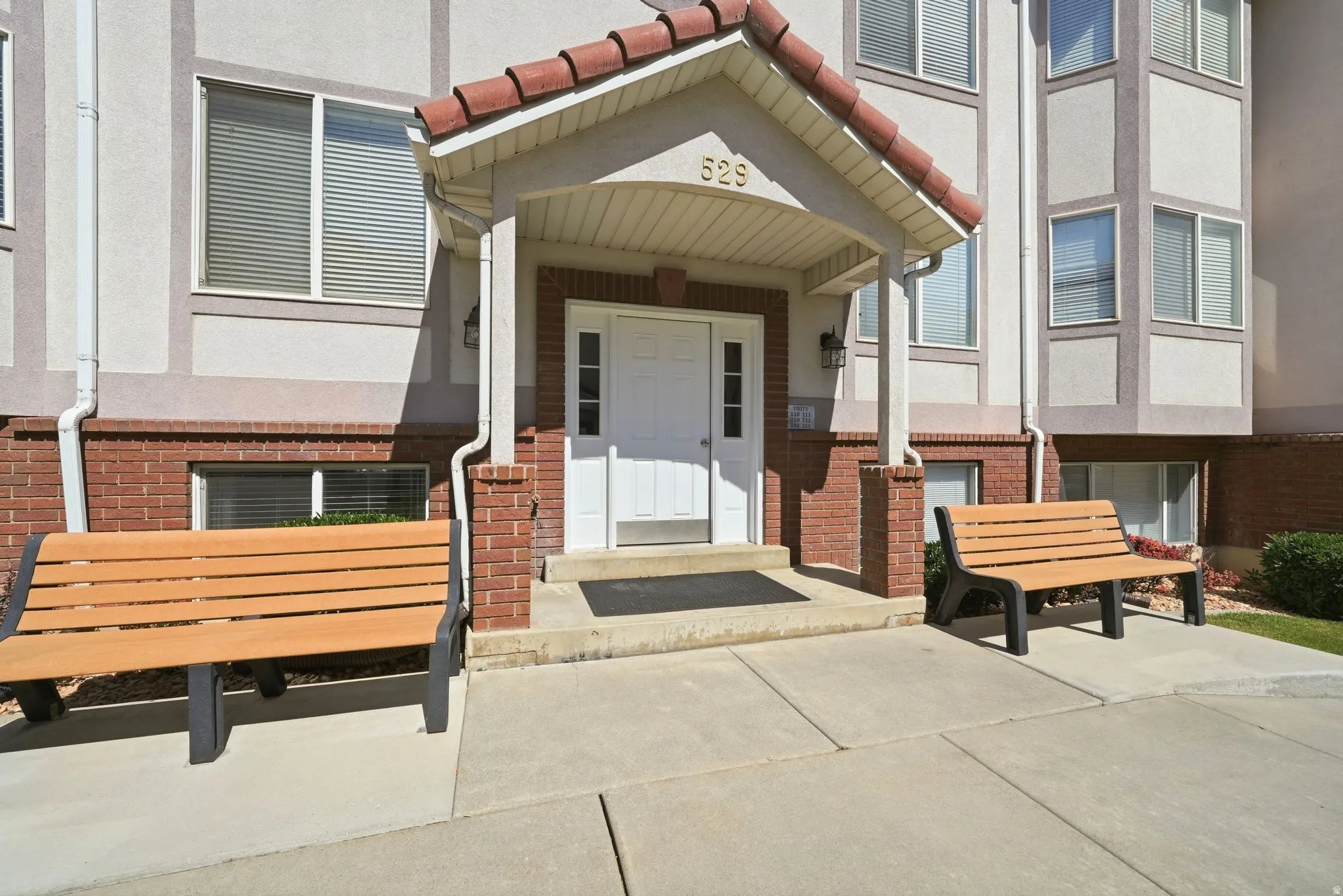 Exterior entry