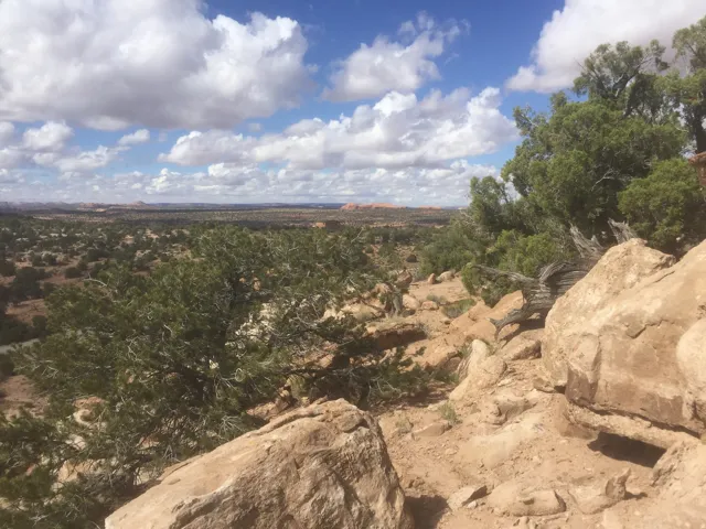 View of mountain backdrop