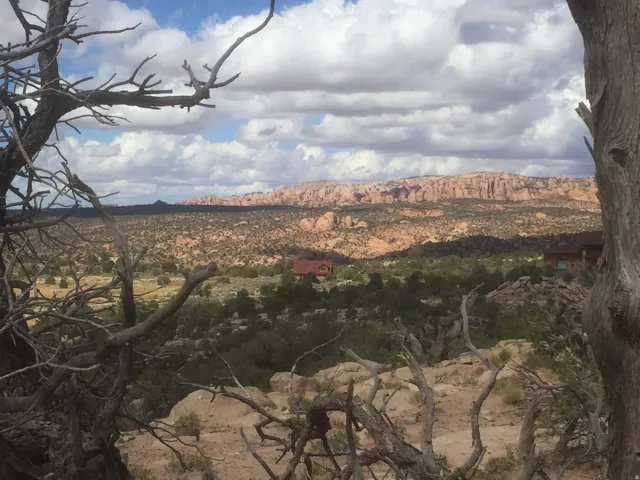 View of mountain backdrop