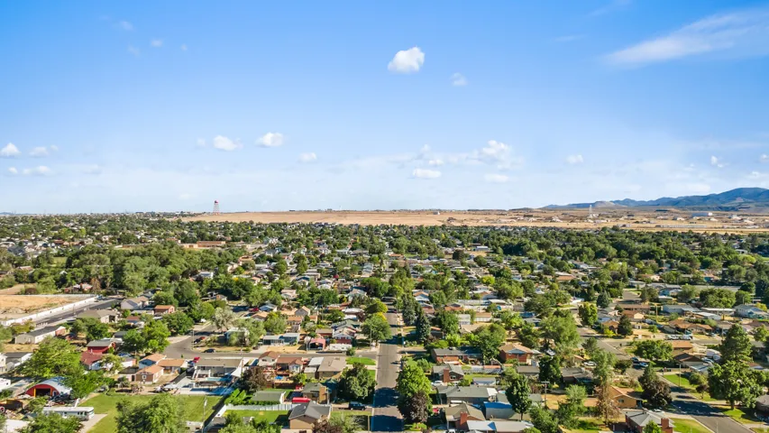 Arial view of community