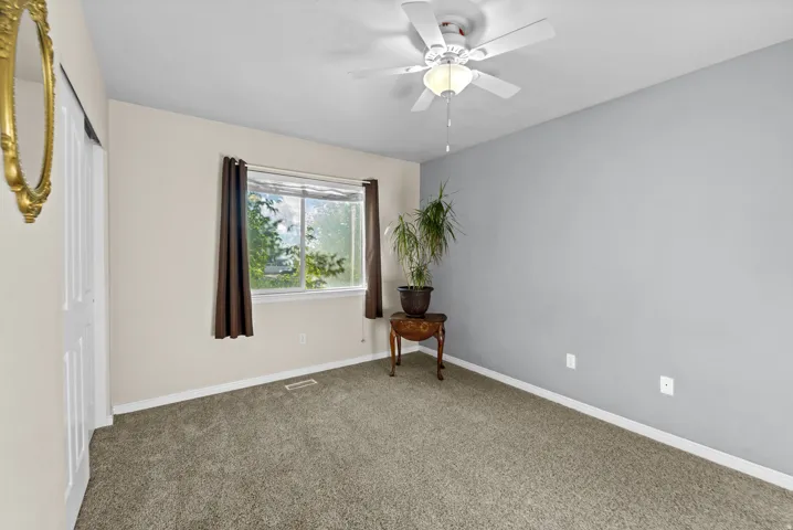 Bright and spacious bedroom