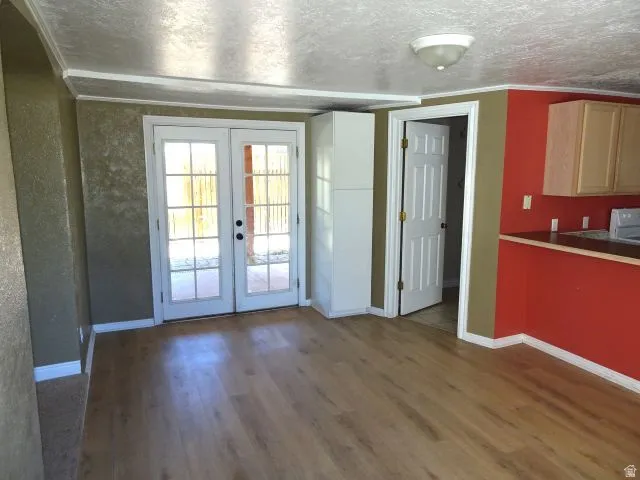 Doors to patio
