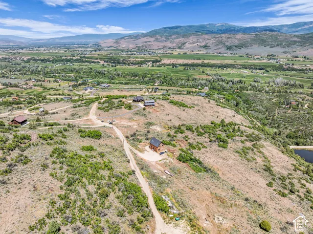 Expansive undeveloped land featuring a gentle slope, scattered natural vegetation, and a wide dirt road