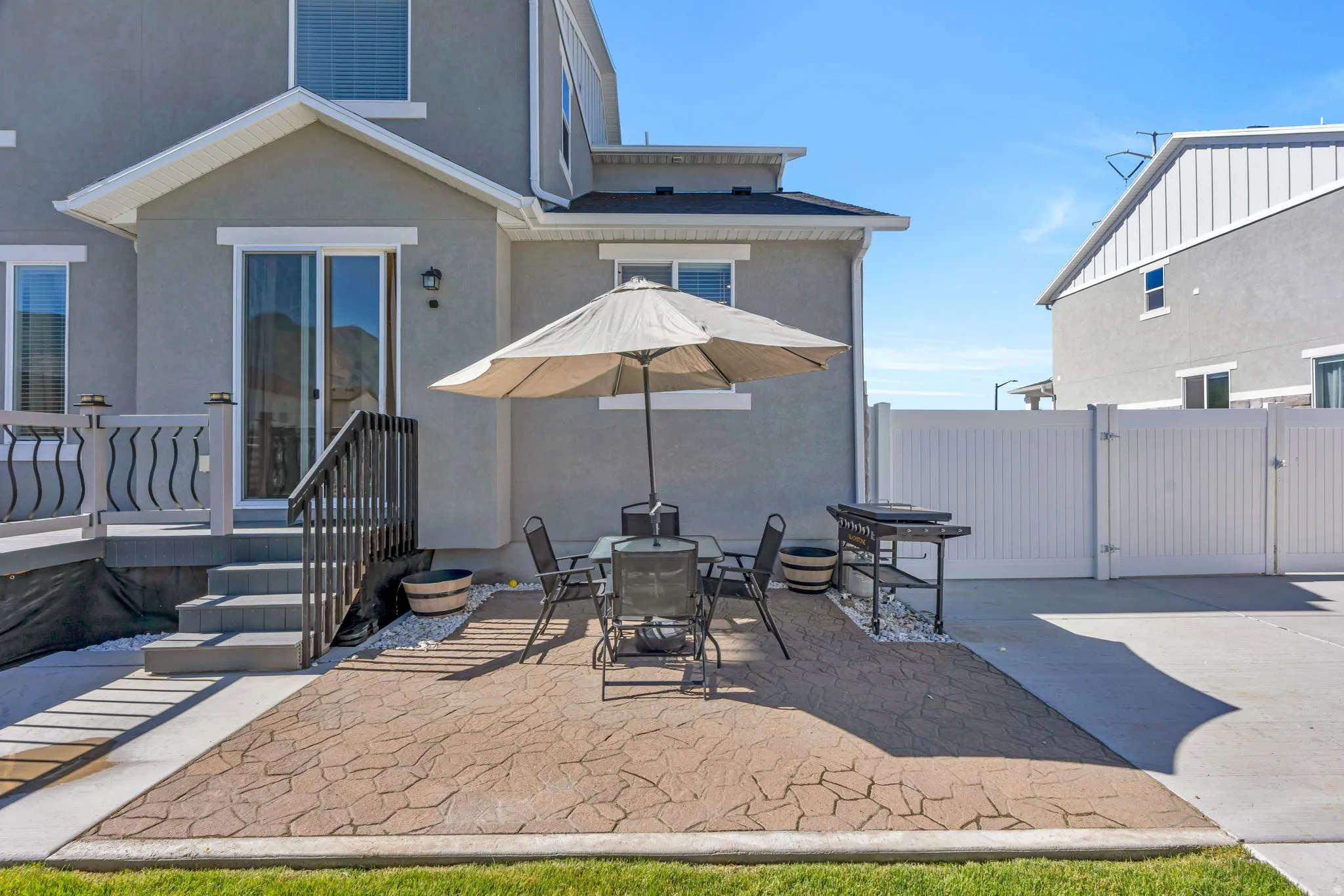 Patio terrace