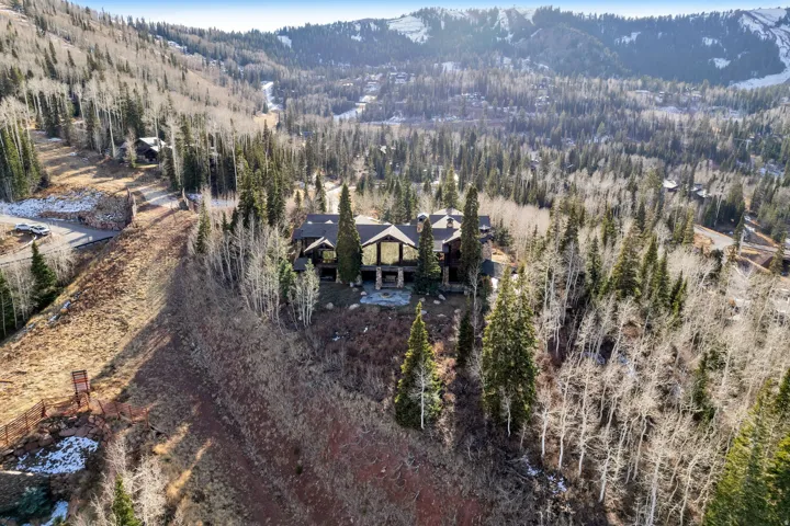 Expansive property featuring a multi-level structure with significant window exposures