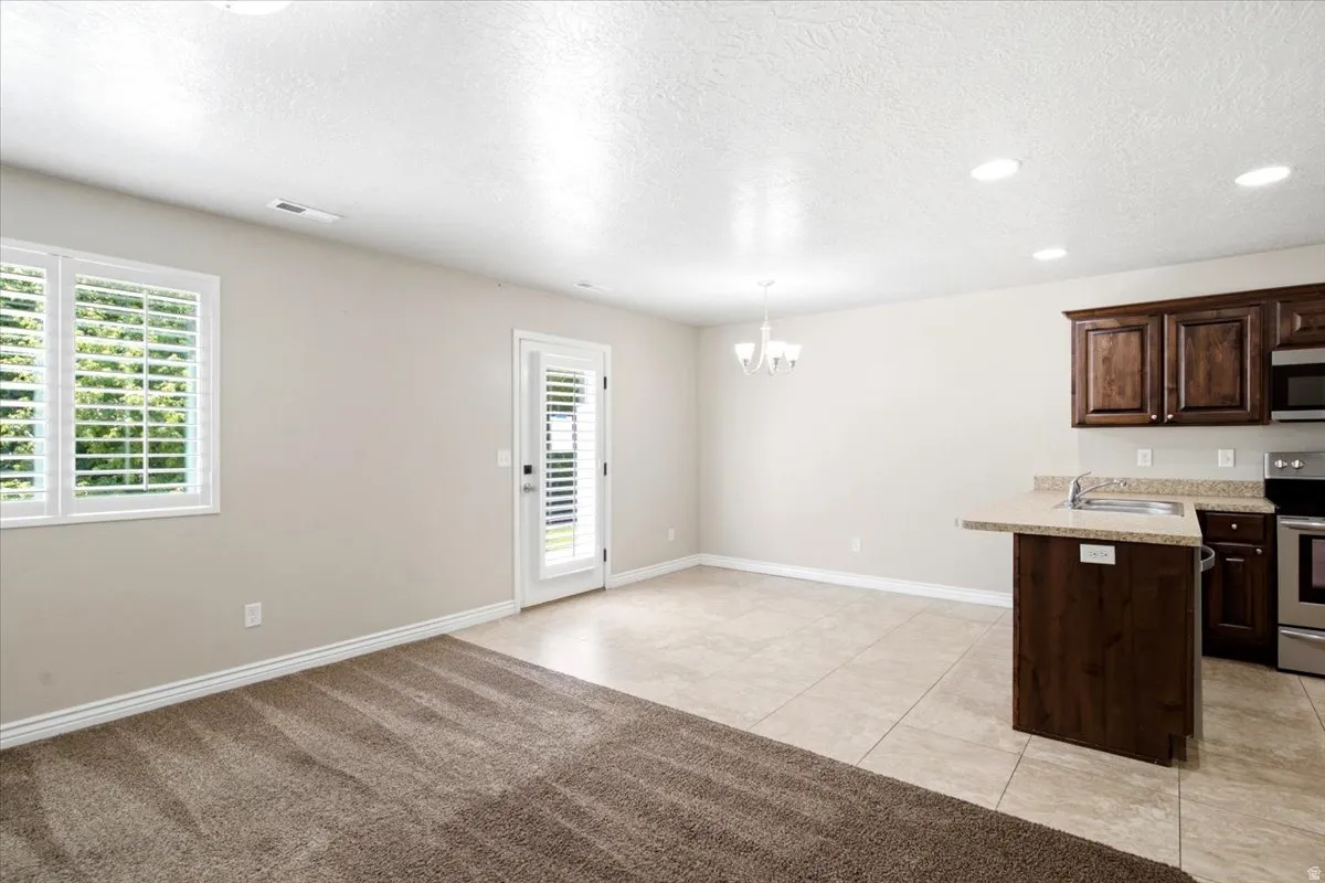 Dining, Kitchen, Living Room