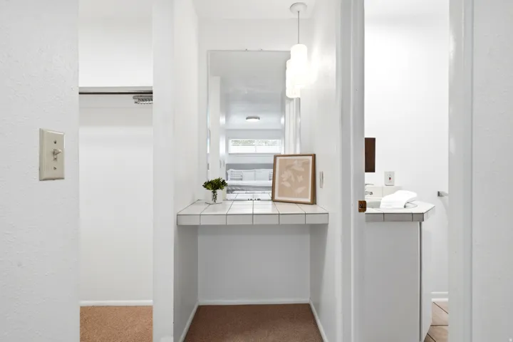Primary bedroom with ensuite bathroom