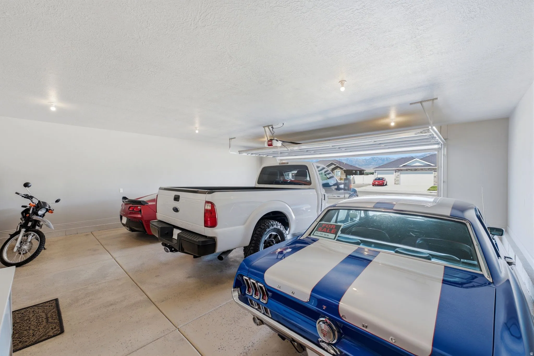 Extra Wide and Extra Length to Accommodate 3 Cars
