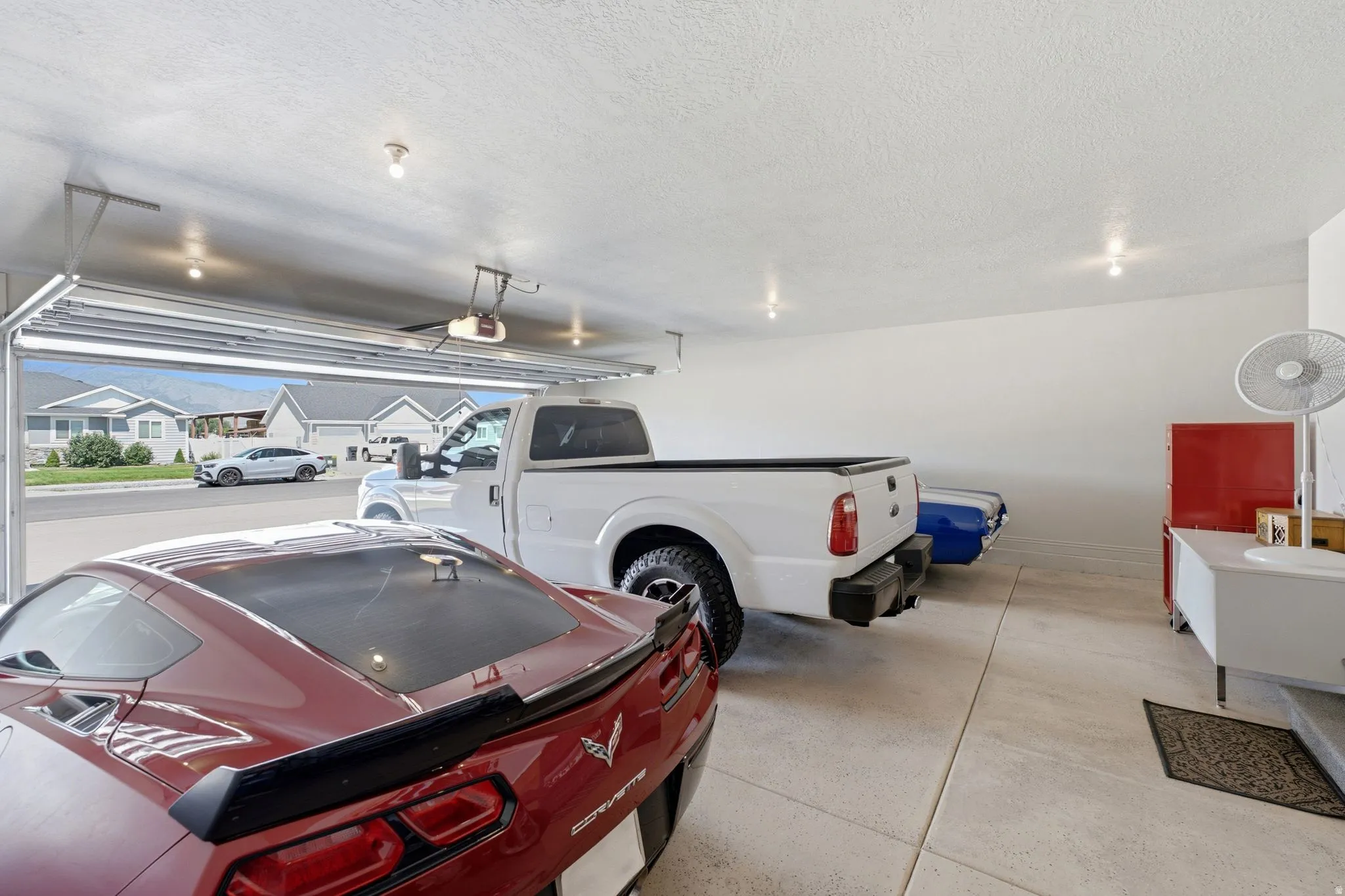 Extra Wide and Extra Length to Accommodate 3 Cars