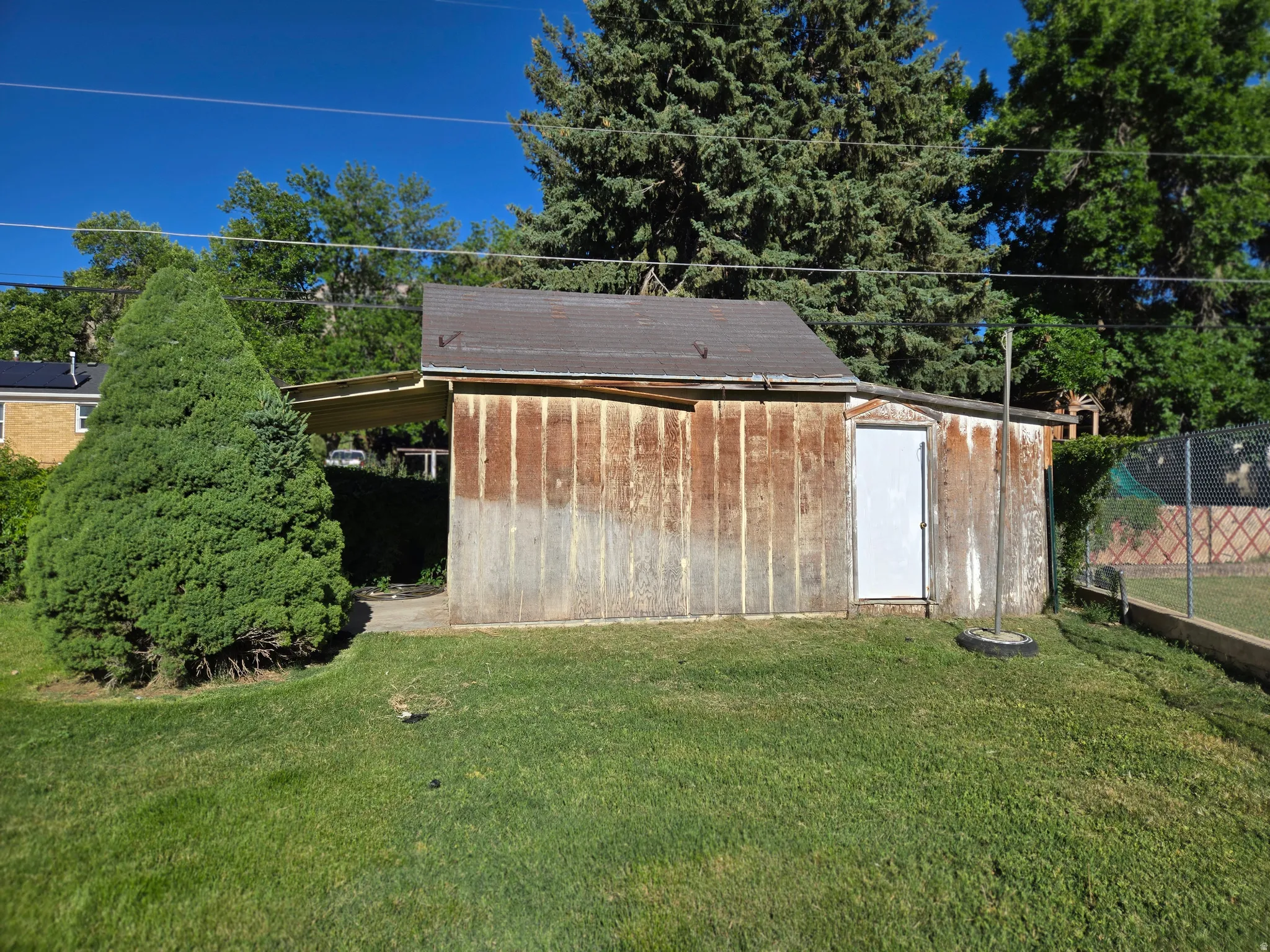 Shed and Green House