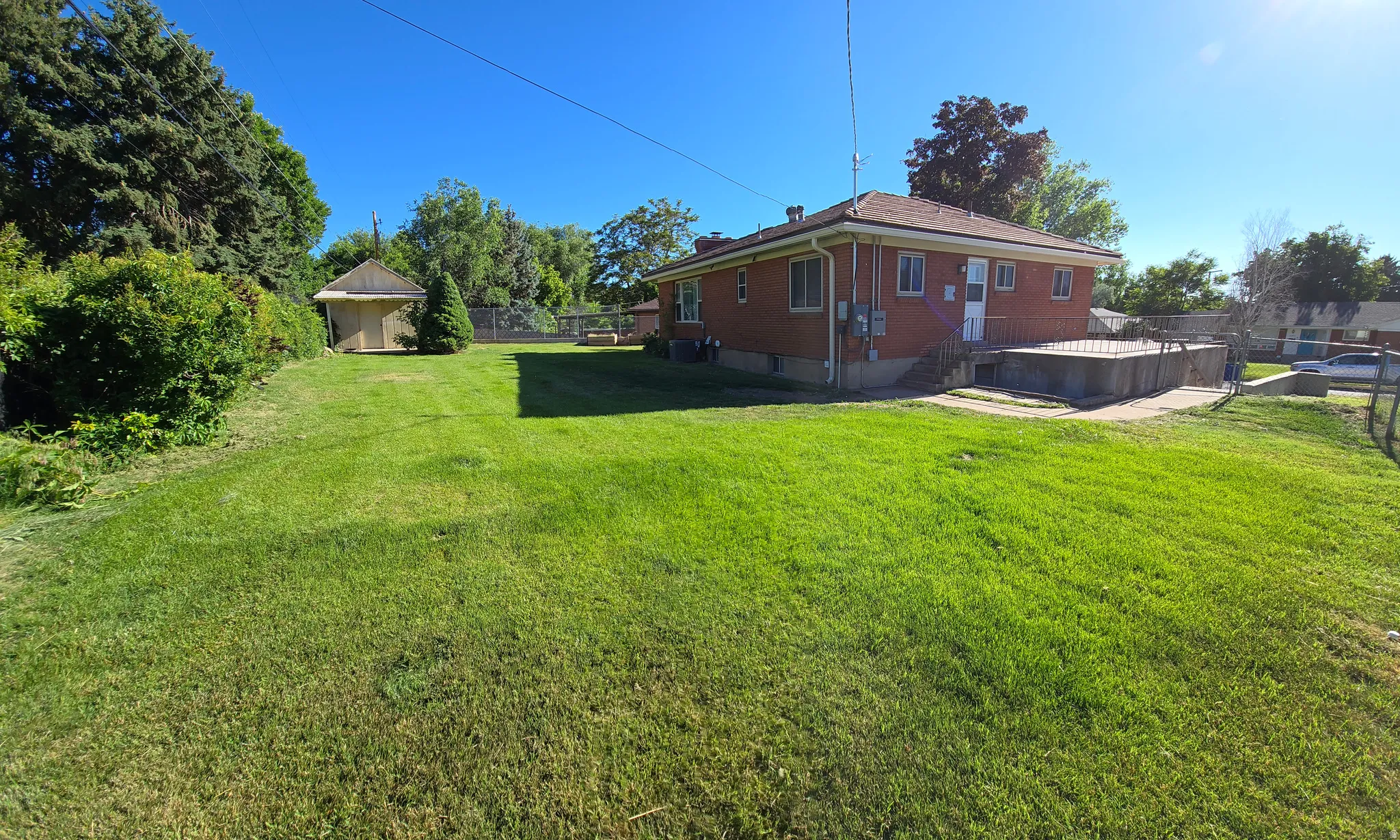 Property rendering. Illustrating the property's exterior features and surroundings