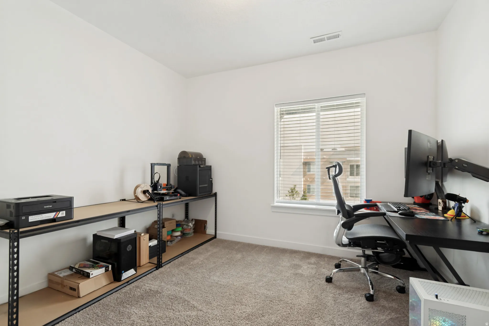 Bedroom 1 being used as an office
