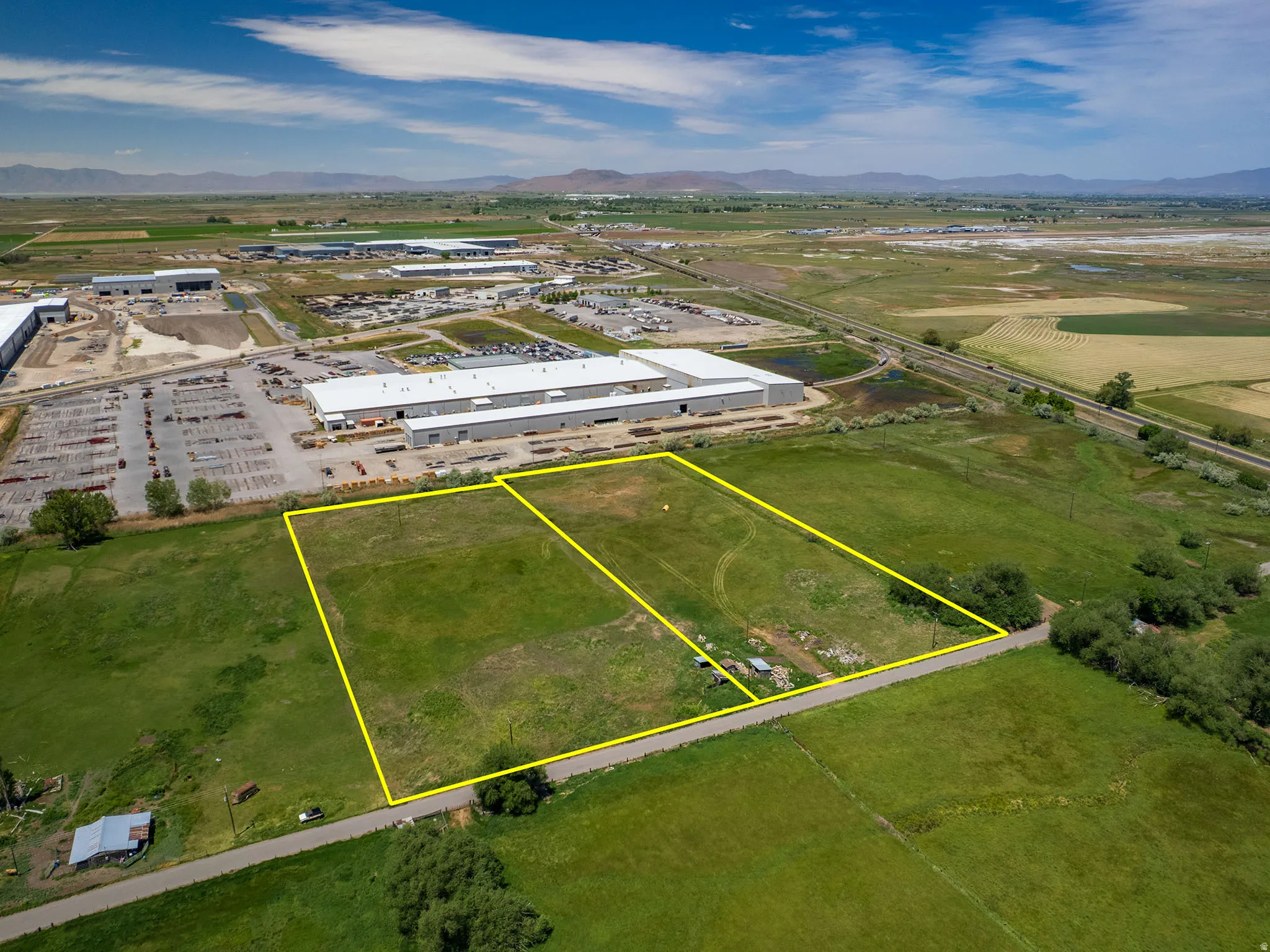 Expansive green space featuring two distinct parcels including Parcel # 03-077-0015, and adjacent parcel available for sale MLS 2163865 (Parcel #'s 03-077-0011 and 03-077-0012) for a footprint of 8.94 Acres Available.
