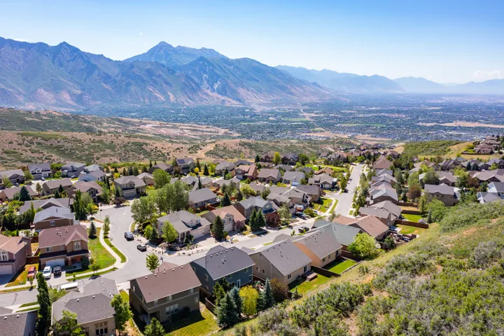 Expansive residential development featuring a variety of home styles