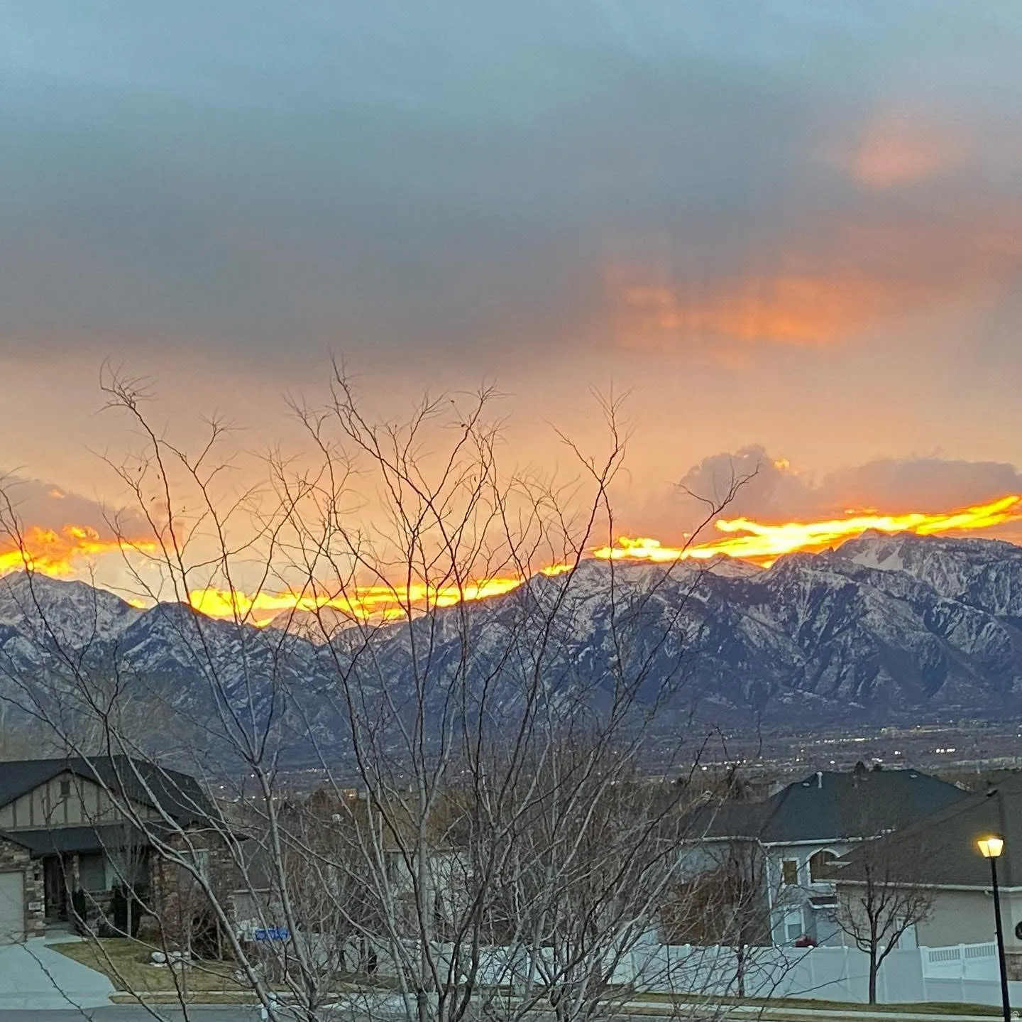 Taken from Main floor bedroom window