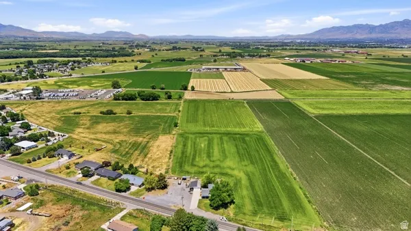 Expansive agricultural land featuring a variety of cultivated fields