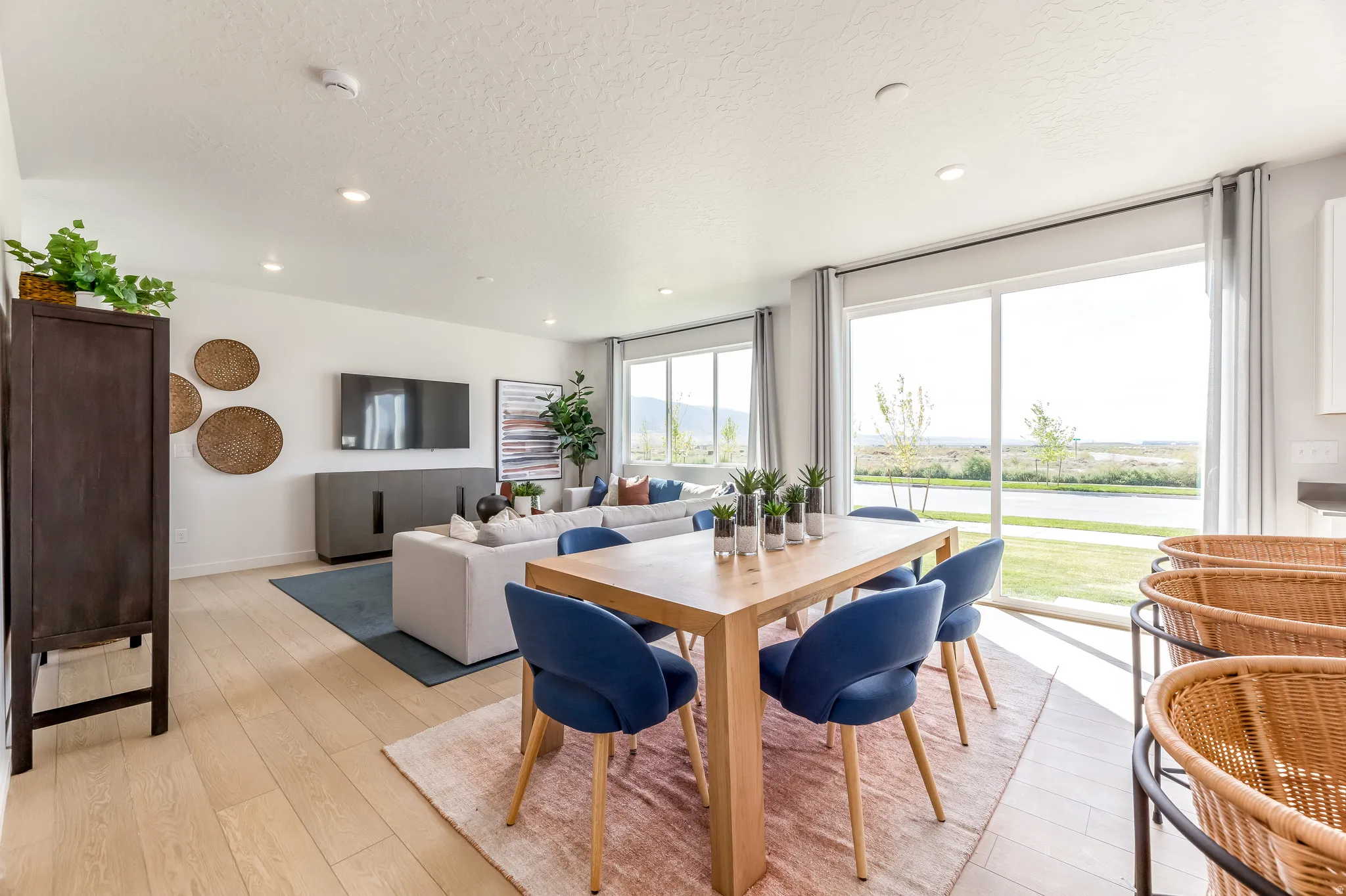 Picture is of model of the same floorplan.  Colors and options will vary.
