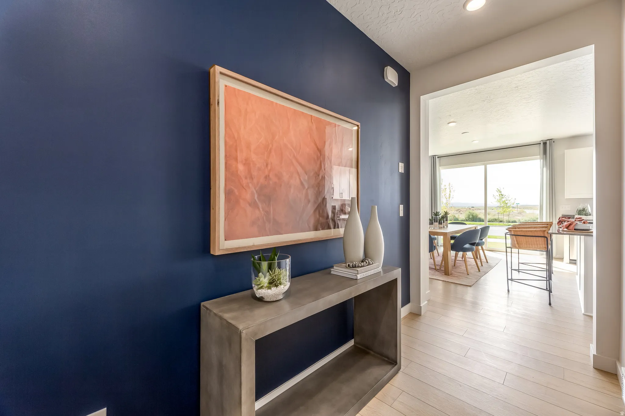 Picture is of model of the same floorplan.  Colors and options will vary.