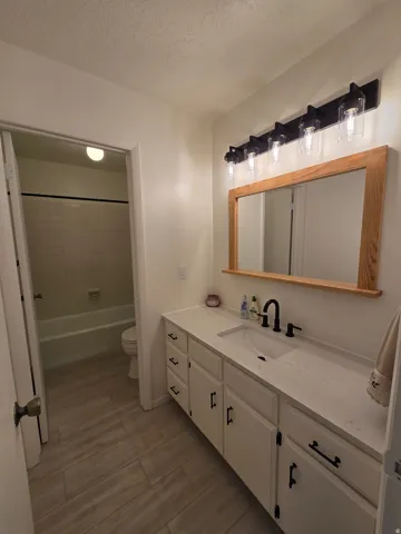 Updated bathroom