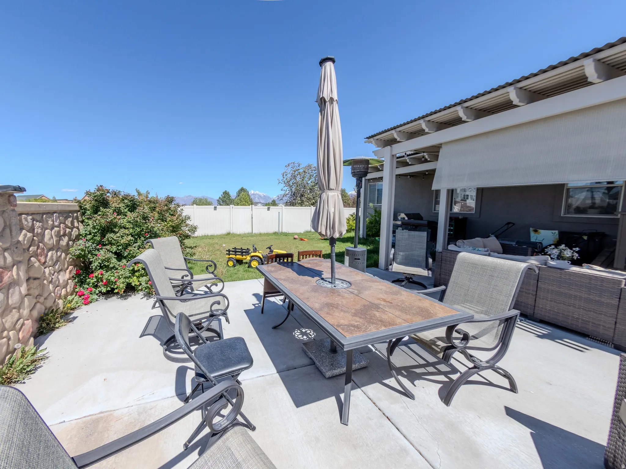 Patio terrace