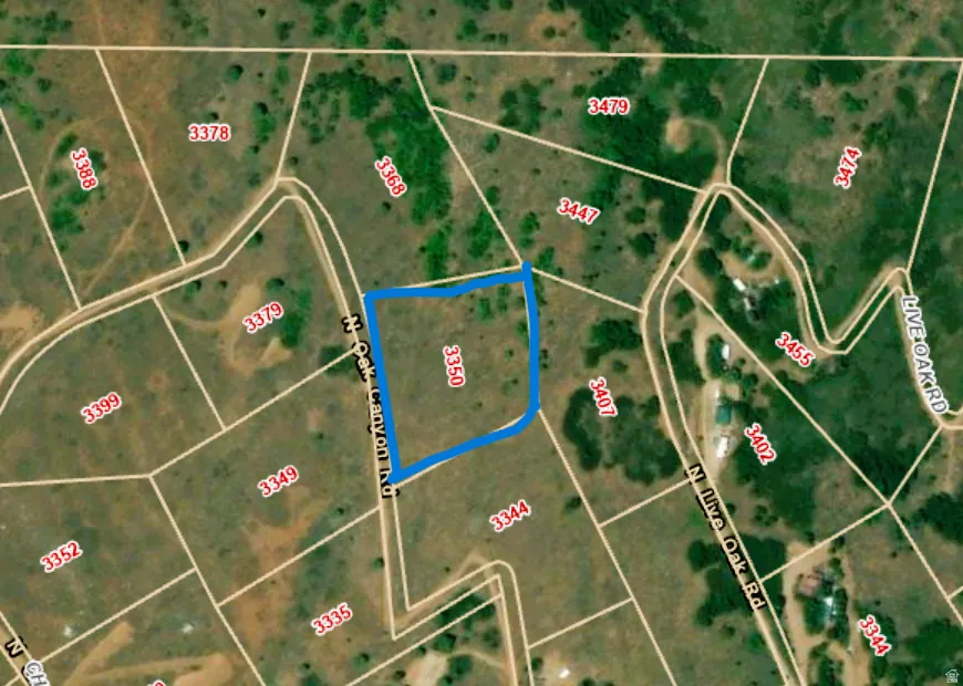 Property Survey Map. Indicating the parcel configuration and surrounding geographical context