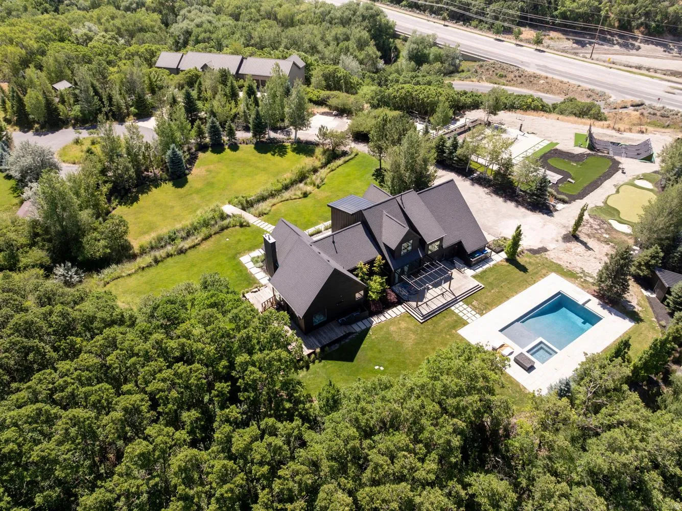 Aerial view