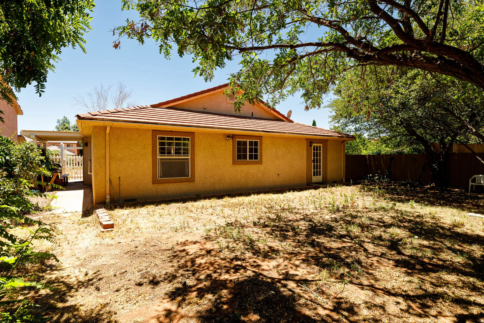 Rear exterior