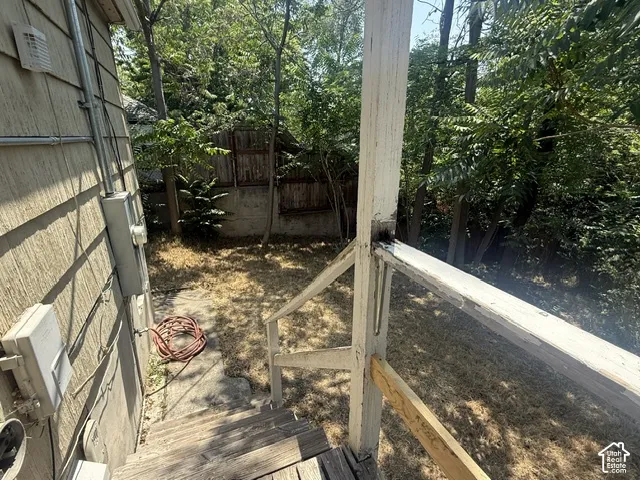Other view of rear yard