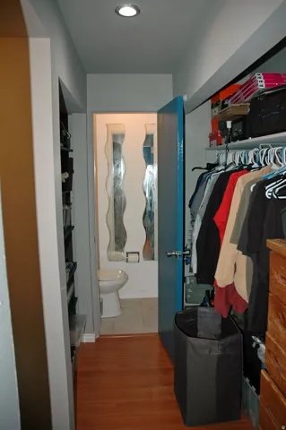 Primary closet.
